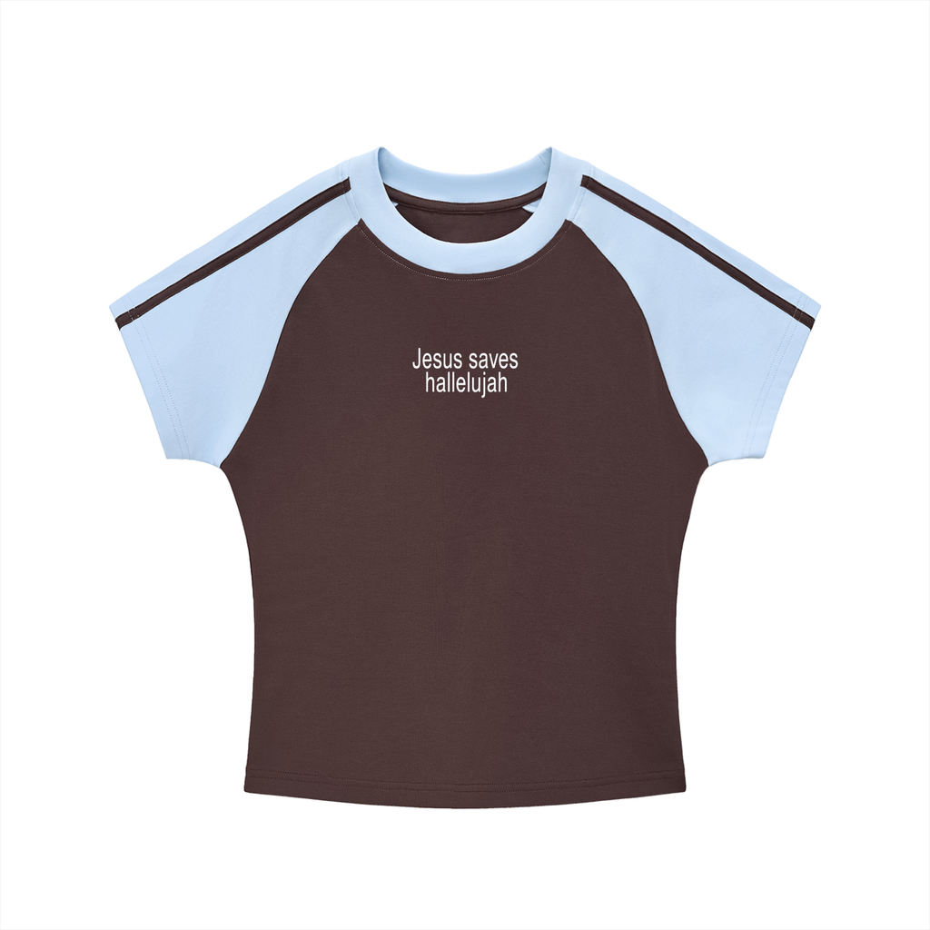 Jesus Saves Hallelujah Baby Tee