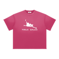 Jesus Saves Sun Fade Raw Edge T-Shirt