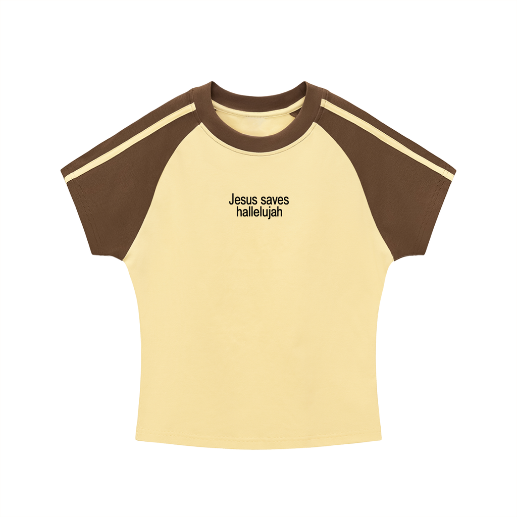 Jesus Saves Hallelujah Baby Tee